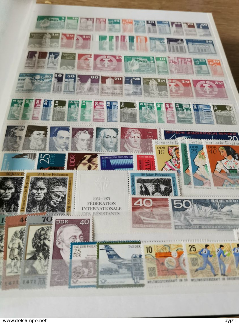 European countries: Finland, san Marino, Yugoslavia, DDR mostly MNH