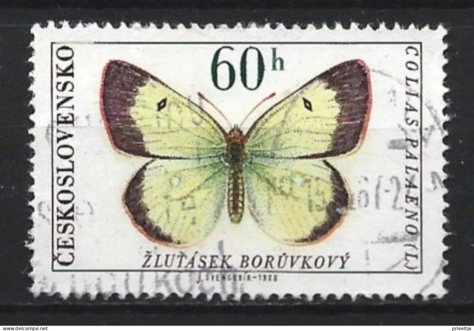 Ceskoslovensko 1966 Butterfly  Y.T. 1484  (0) - Gebraucht