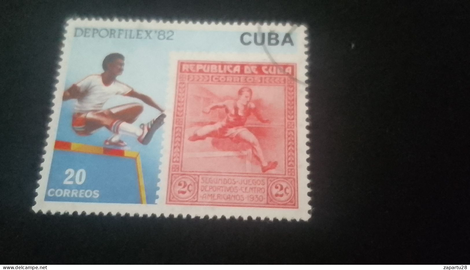 CUBA- 1980-90   20  C.     DAMGALI - Gebruikt