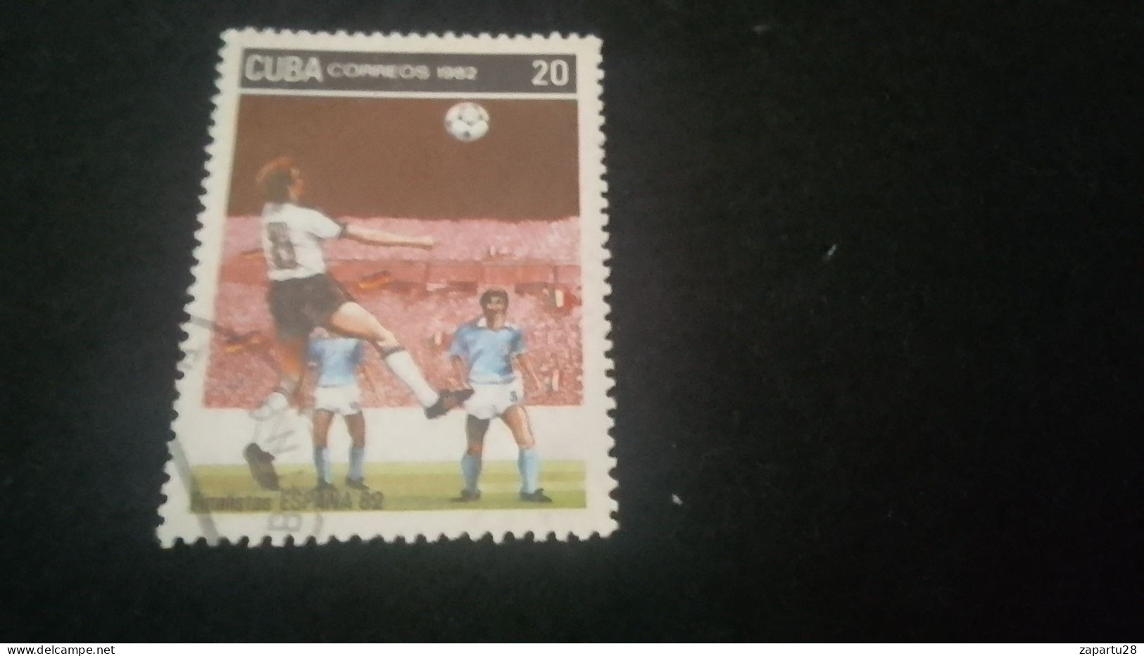 CUBA- 1980-90   20  C.     DAMGALI - Gebruikt