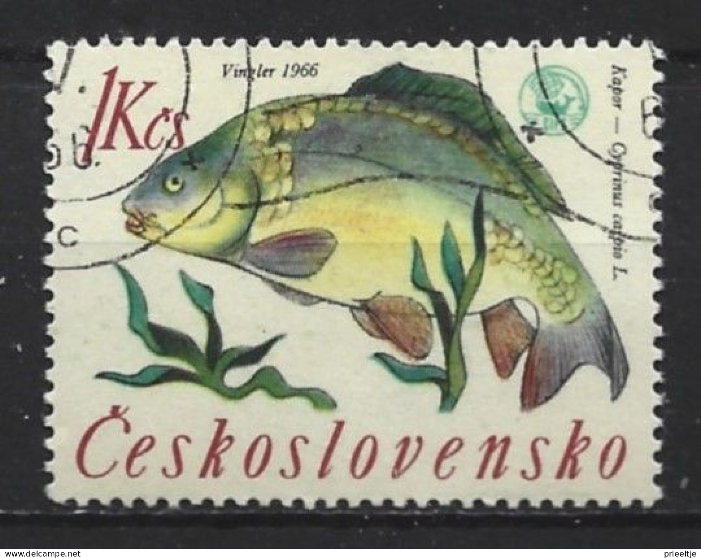 Ceskoslovensko 1966 Fish  Y.T. 1477  (0) - Gebraucht