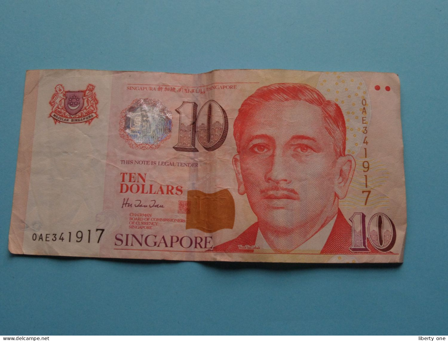 1 Lot Of 48 Dollars (4x10 - 1x5 - 1x2 - 1x1 Dollar ) SINGAPORE ( For Grade, Please See SCANS ) Circulated ! - Singapour