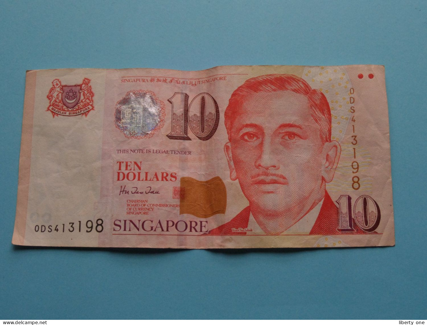 1 Lot Of 48 Dollars (4x10 - 1x5 - 1x2 - 1x1 Dollar ) SINGAPORE ( For Grade, Please See SCANS ) Circulated ! - Singapore