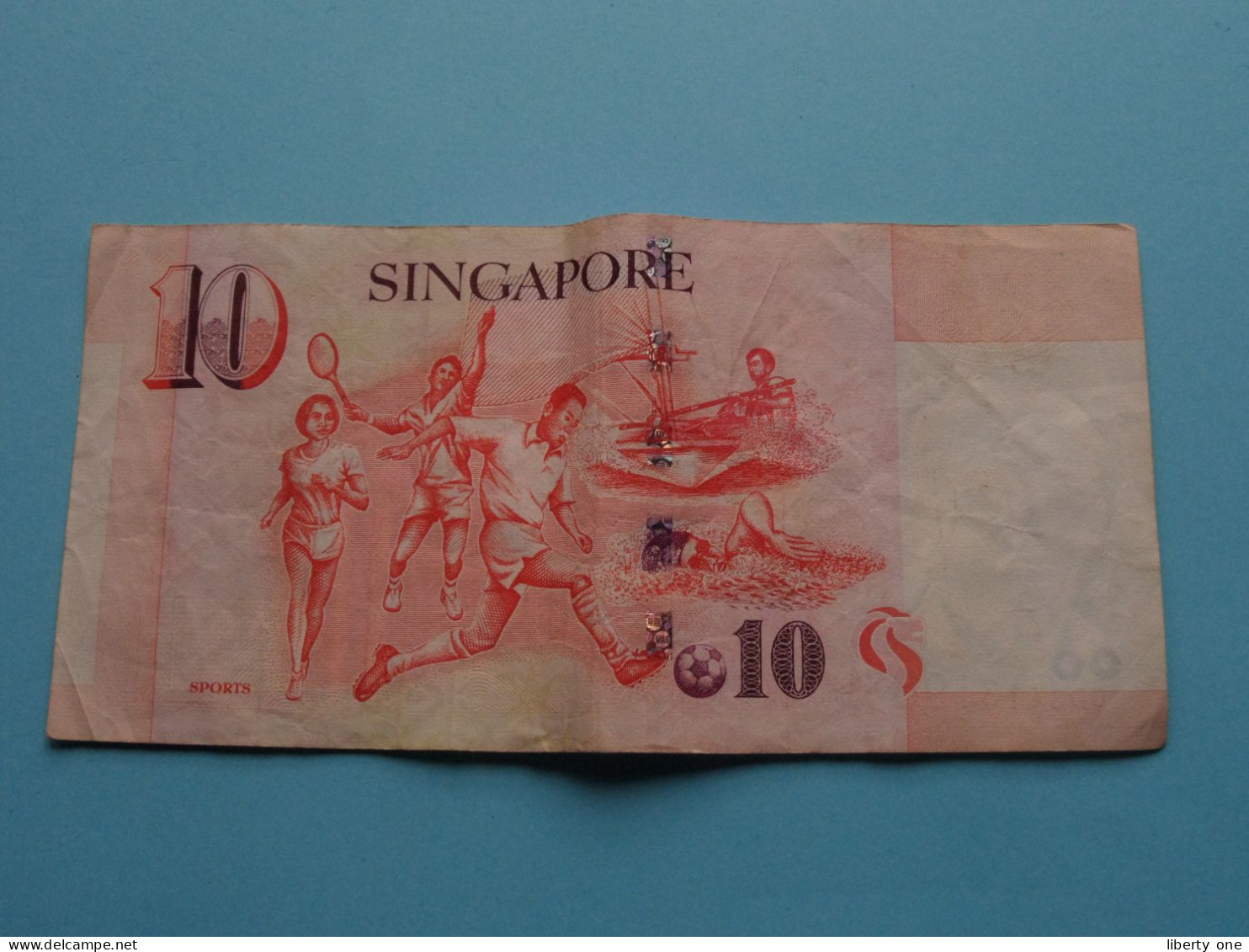 1 Lot Of 48 Dollars (4x10 - 1x5 - 1x2 - 1x1 Dollar ) SINGAPORE ( For Grade, Please See SCANS ) Circulated ! - Singapour