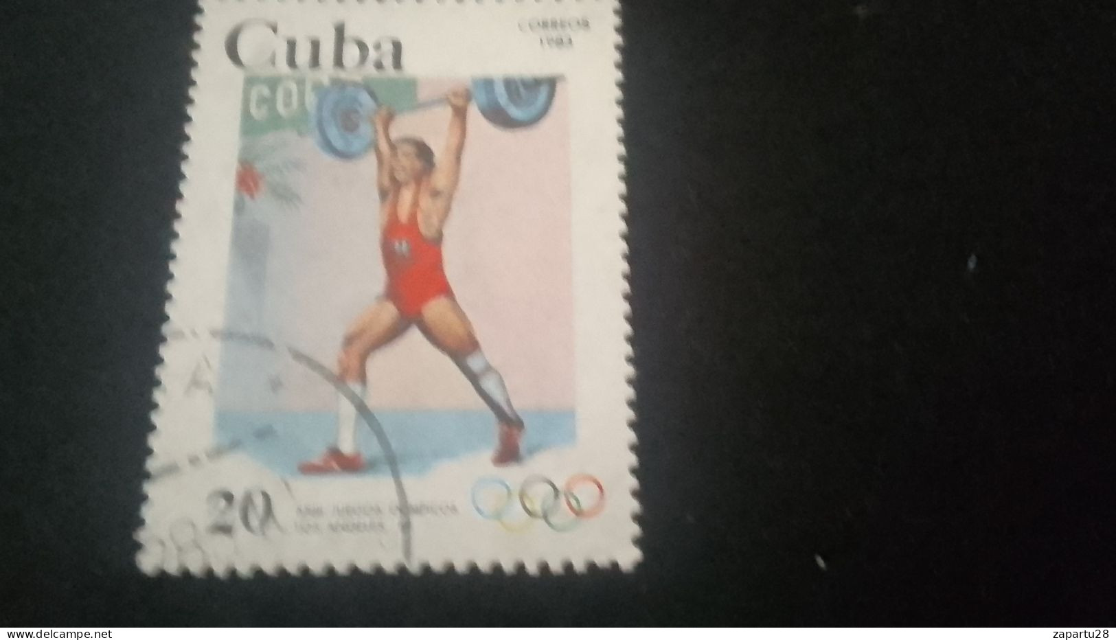 CUBA- 1980-90   20  C.     DAMGALI - Oblitérés