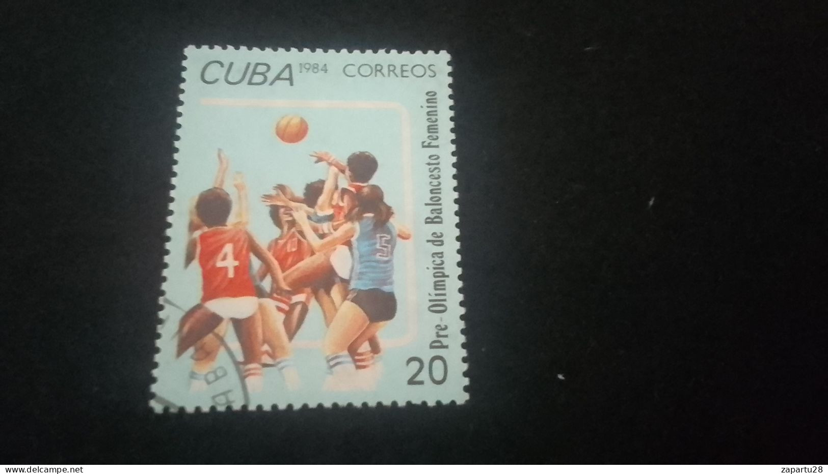 CUBA- 1980-90   20  C.     DAMGALI - Gebraucht