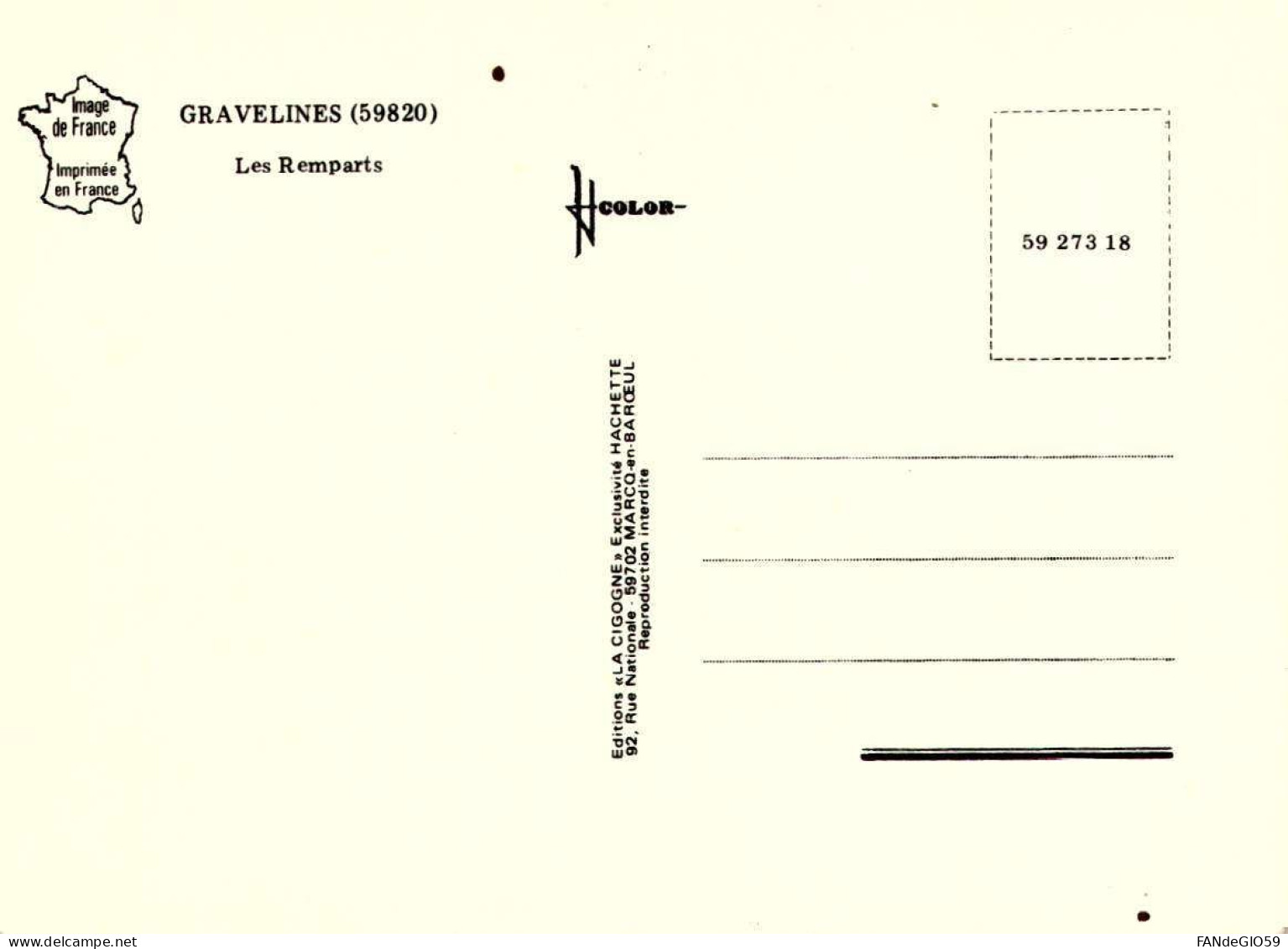 59] Nord > Gravelines 10   CARTES POSTALES //// 84 / 11 - Gravelines