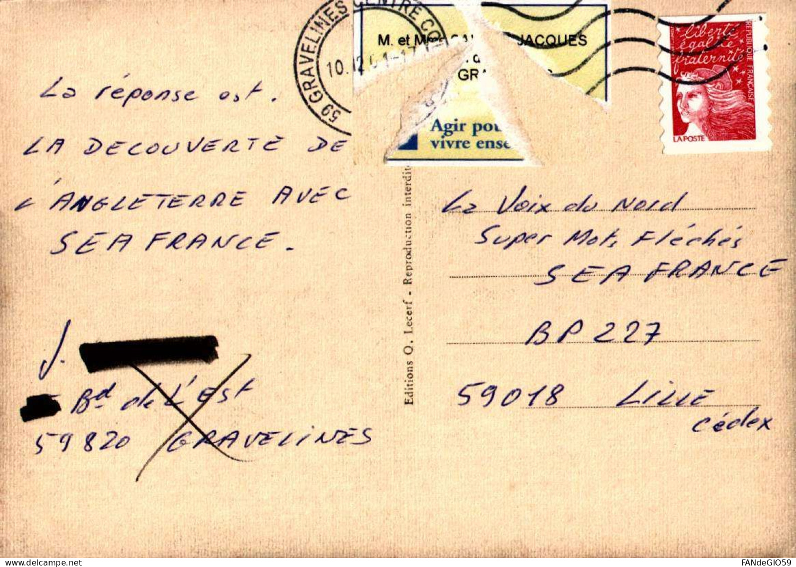 59] Nord > Gravelines 10   CARTES POSTALES //// 84 / 11