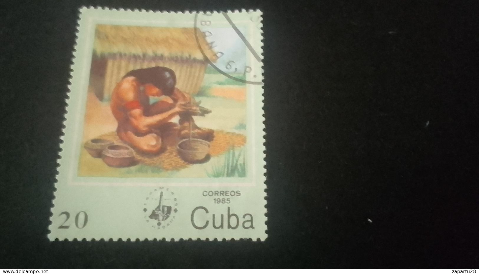 CUBA- 1980-90   20  C.     DAMGALI - Gebruikt