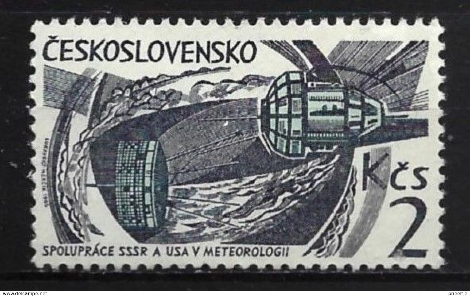 Ceskoslovensko 1965  Astronautical Events  Y.T. 1387 (0) - Used Stamps