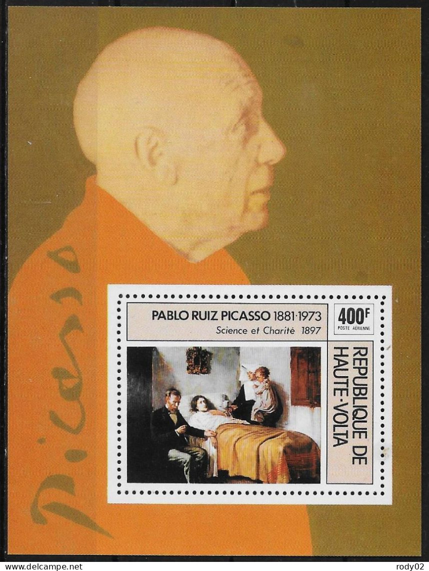 HAUTE-VOLTA - ART - PABLO PICASSO - BF 5AH - NEUF** MNH - Picasso