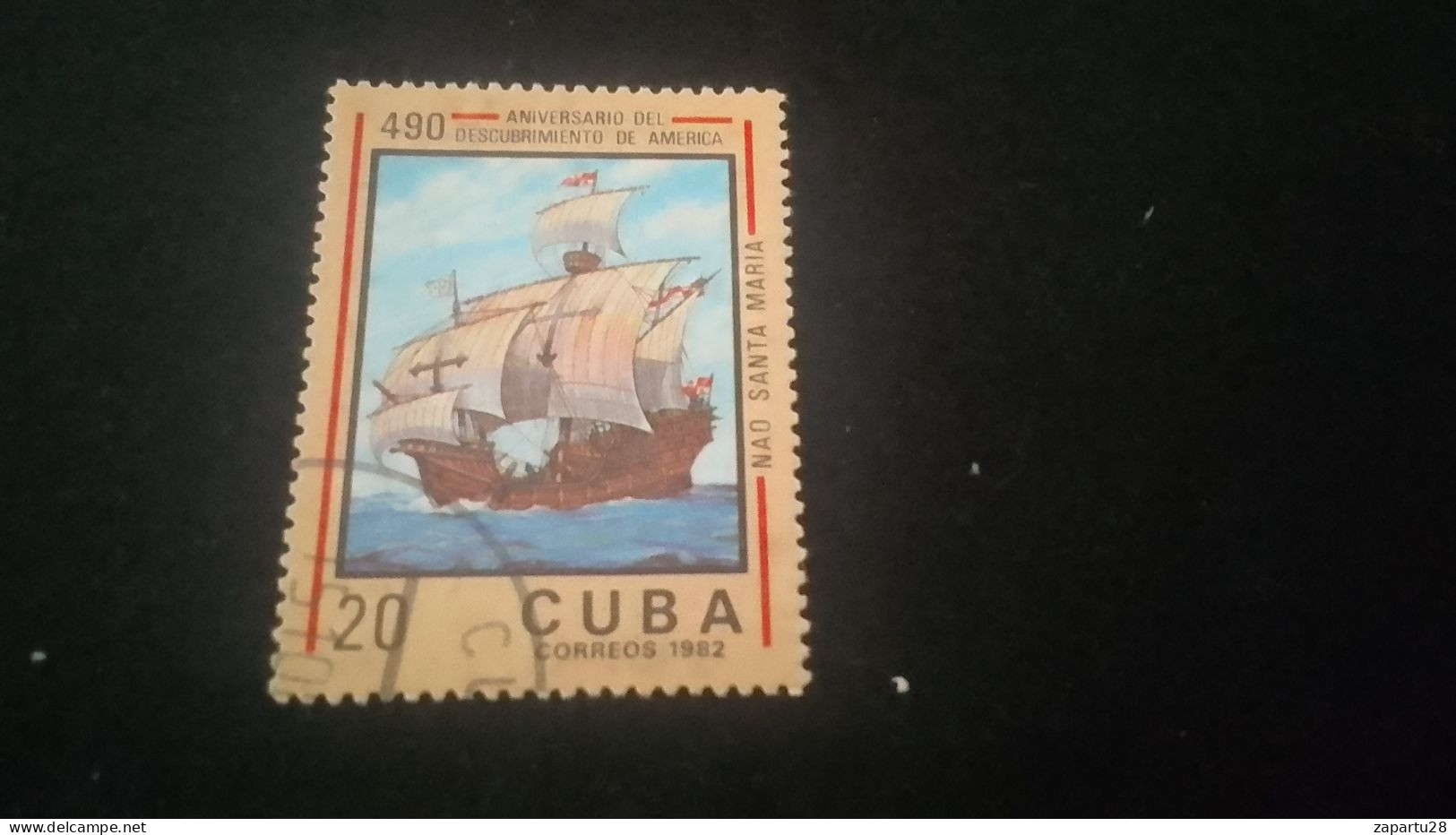 CUBA- 1980-90   20  C.     DAMGALI - Gebruikt