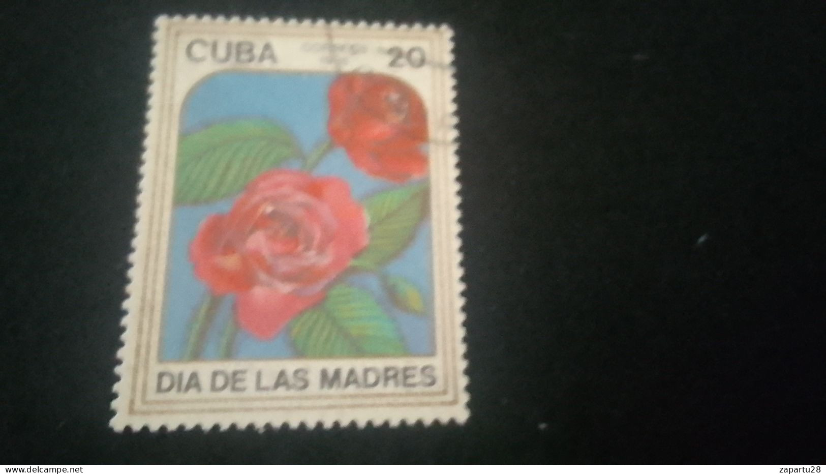 CUBA- 1980-90   20  C.     DAMGALI - Gebruikt