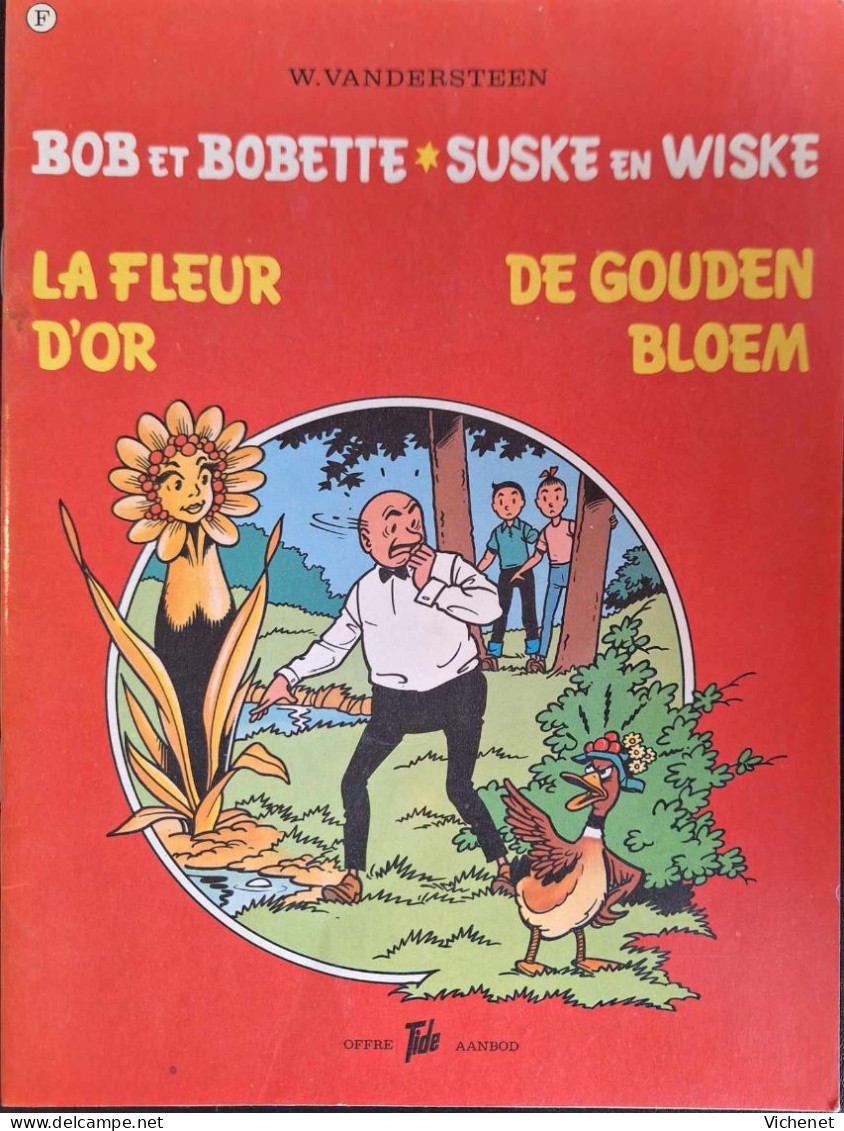 Bob Et Bobette - La Fleur D'Or / Suske En Wiske - De Gouden Bloem - Exclusivité "Tide" - Suske En Wiske