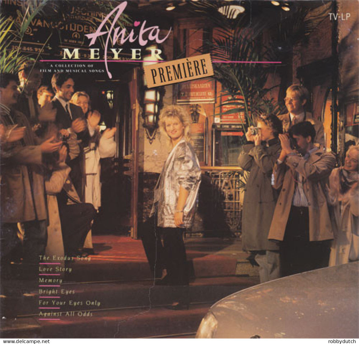 * LP *  ANITA MEYER - PREMIÈRE (Europe 1987 EX-) - Filmmusik