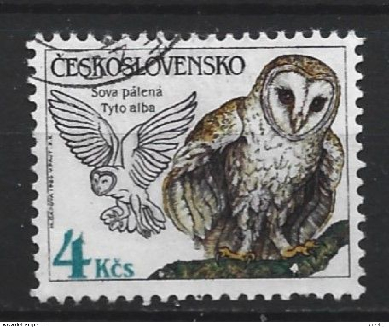 Ceskoslovensko 1986 Bird Y.T.  2691 (0) - Gebraucht