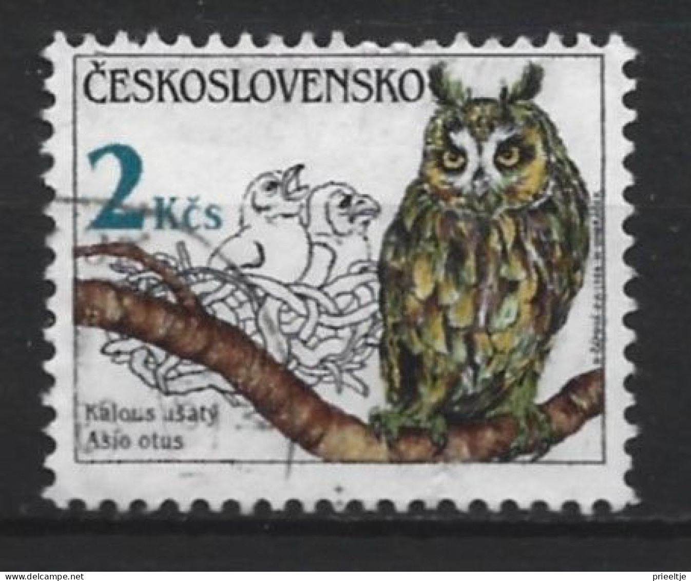 Ceskoslovensko 1986 Bird Y.T.  2689 (0) - Oblitérés