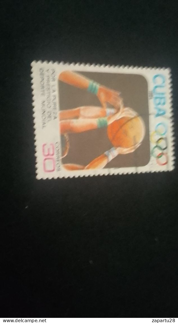 CUBA- 1980-90   30  C.     DAMGALI - Oblitérés