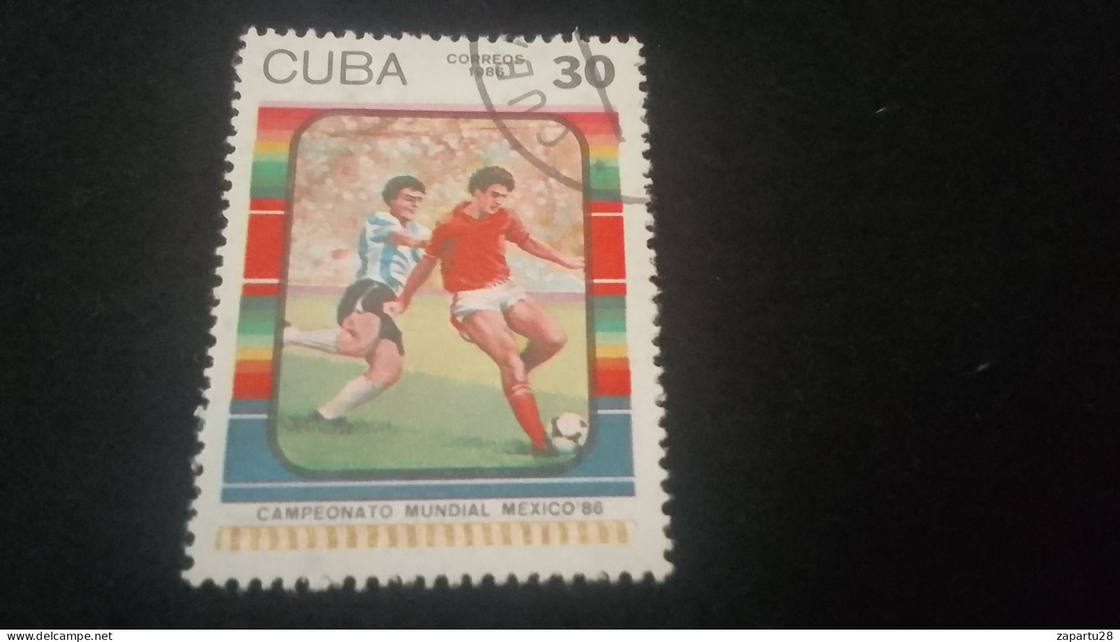 CUBA- 1980-90   30  C.     DAMGALI - Used Stamps