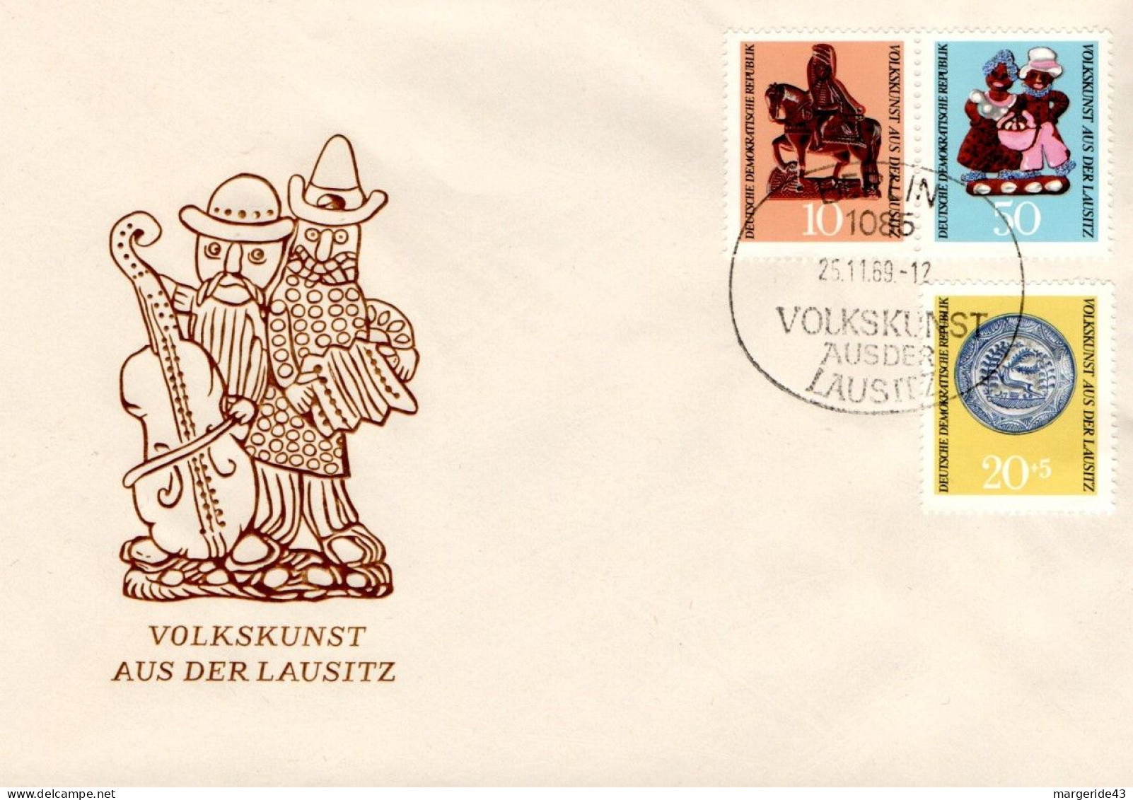 ALLEMAGNE RDA DDR LOT DE 71 FDC  TOUS DIFFERENTS