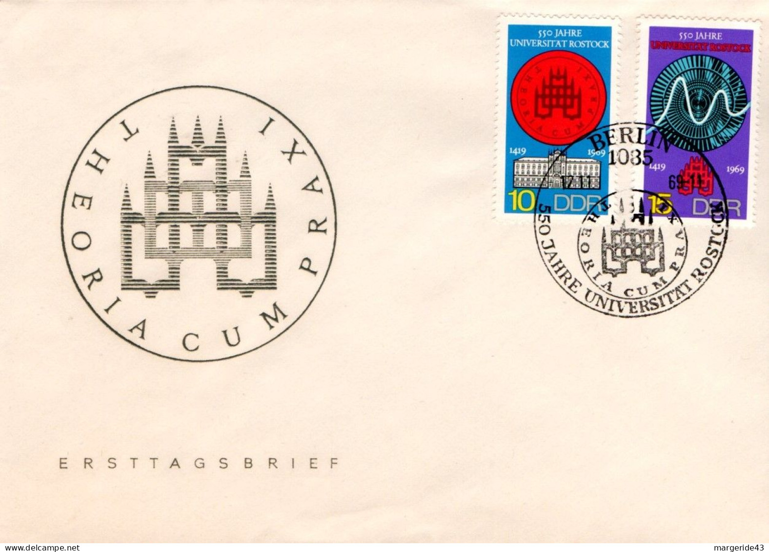 ALLEMAGNE RDA DDR LOT DE 71 FDC  TOUS DIFFERENTS