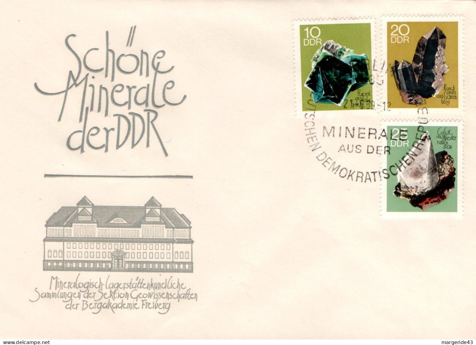 ALLEMAGNE RDA DDR LOT DE 71 FDC  TOUS DIFFERENTS