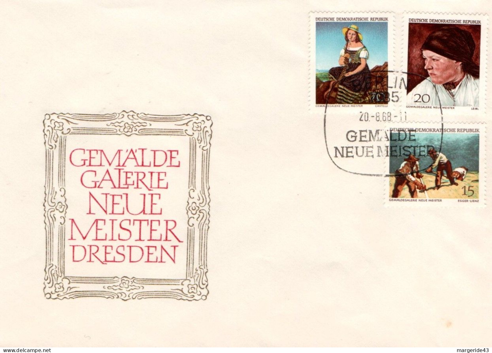 ALLEMAGNE RDA DDR LOT DE 71 FDC  TOUS DIFFERENTS