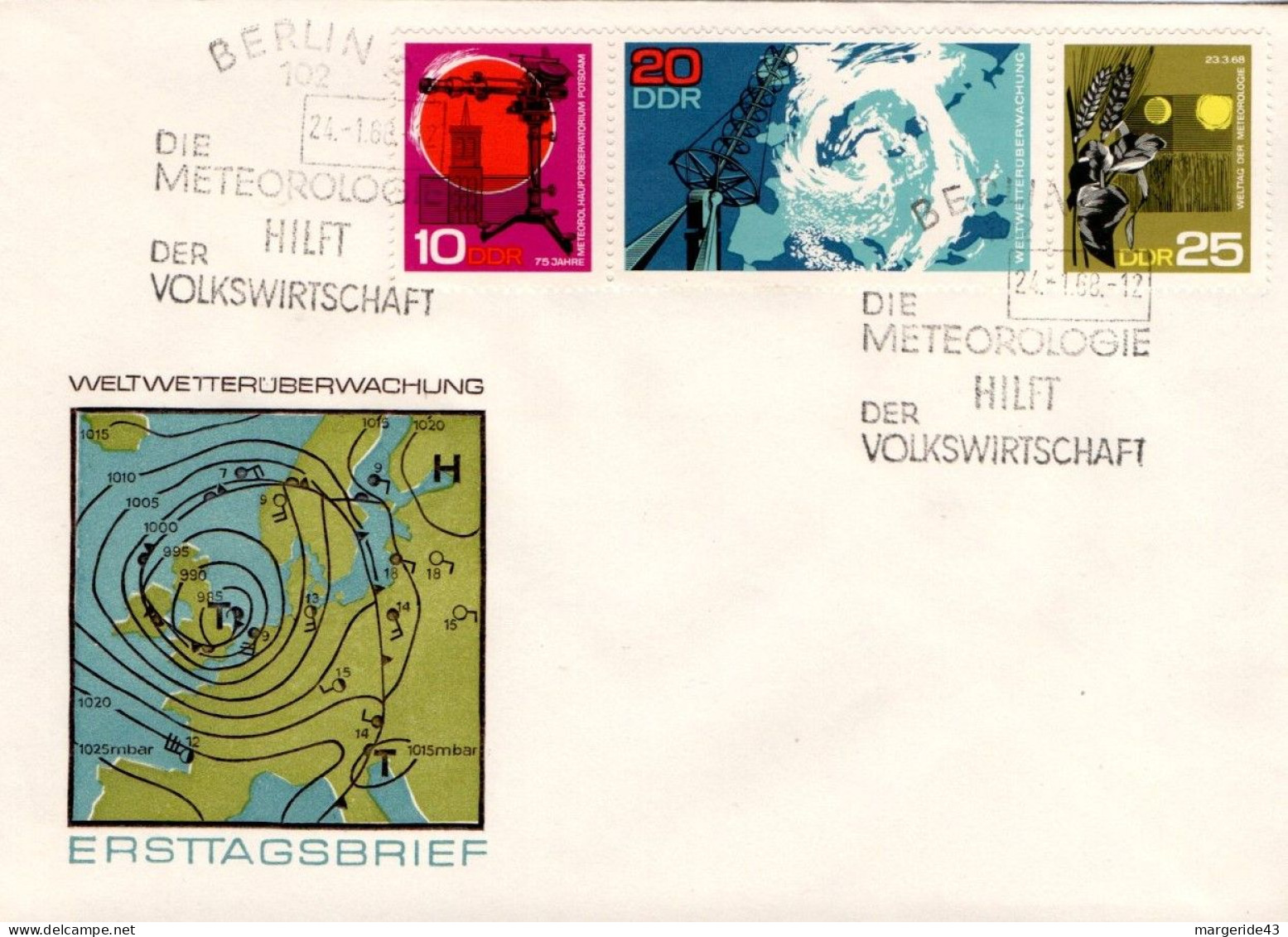 ALLEMAGNE RDA DDR LOT DE 71 FDC  TOUS DIFFERENTS