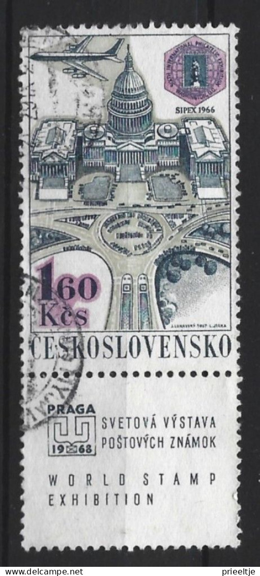 Ceskoslovensko 1967 View Of Washington  Y.T. A65 (0) - Used Stamps