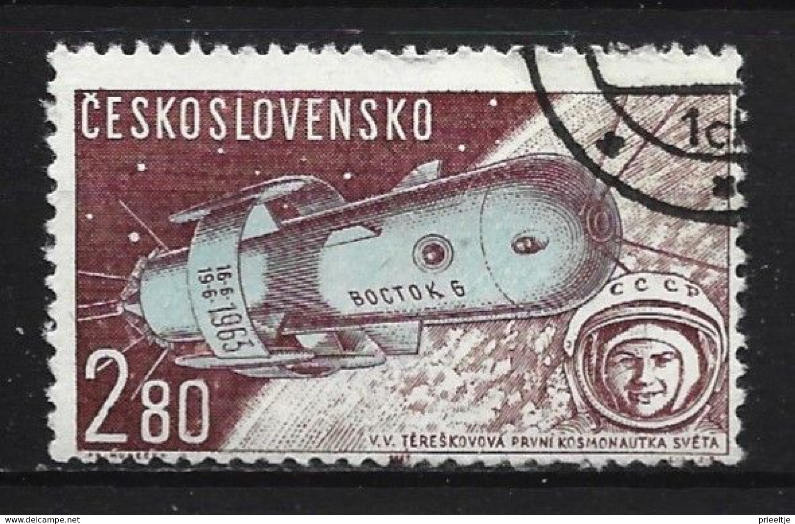 Ceskoslovensko 1963 Space Y.T. A60 (0) - Used Stamps