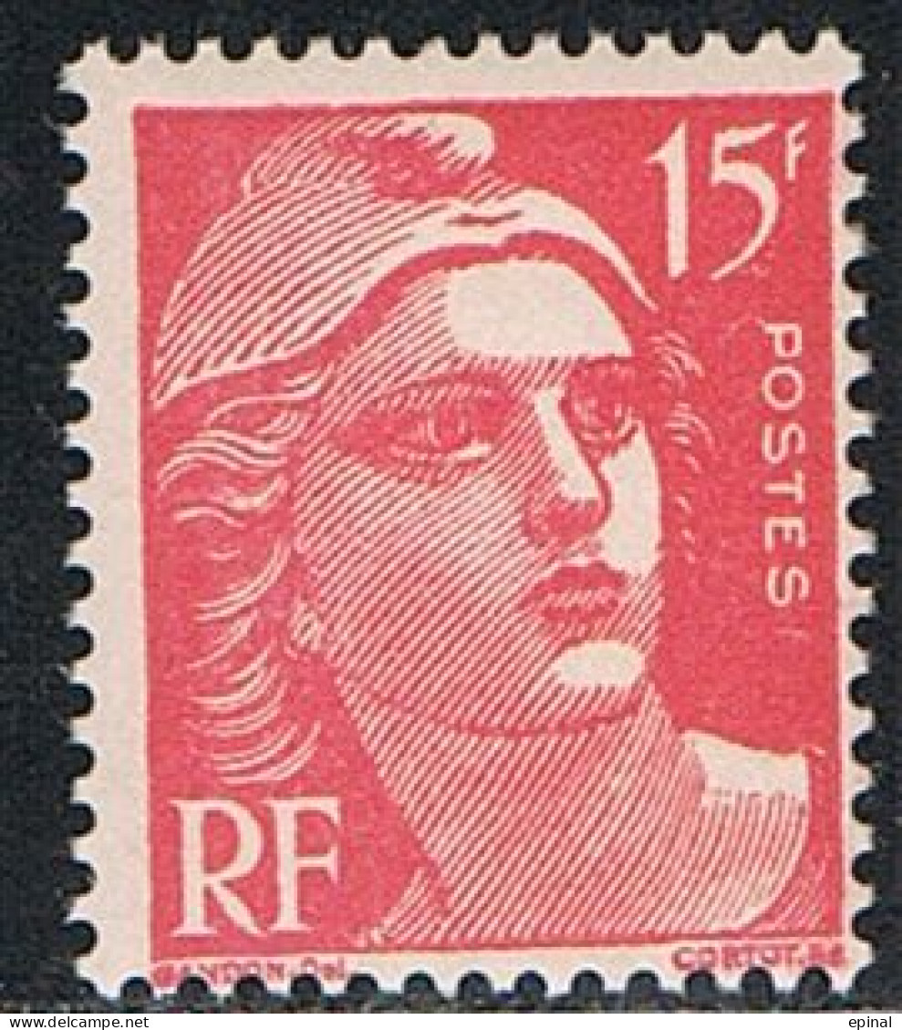 FRANCE : N° 813 ** Et Oblitéré (Type Marianne De Gandon) - PRIX FIXE - - Gebraucht