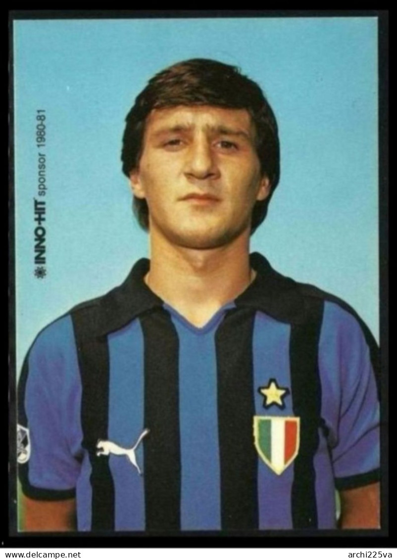 - Foto Cartolina 1980 - Calcio / INTER - ANTONIO TEMPESTILLI - Autografata - Internazionale - - Sportief