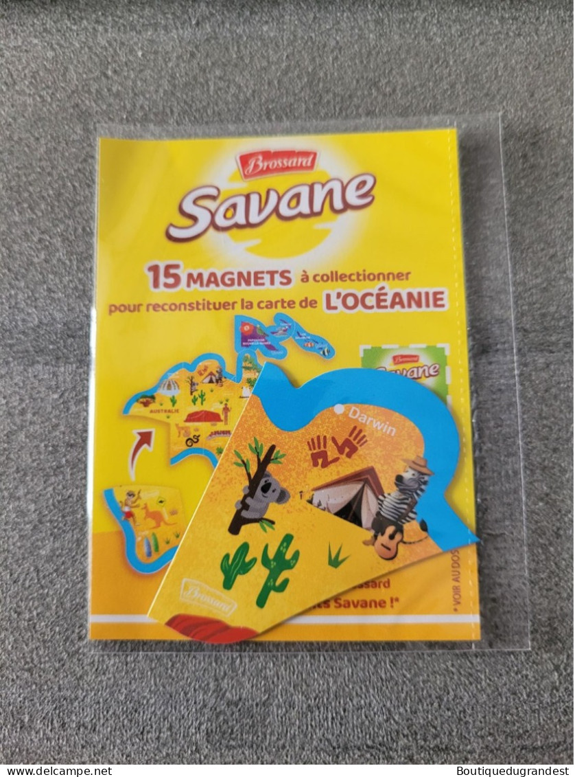 Magnet Brossard Savane Océanie Darwinneuf - Reclame