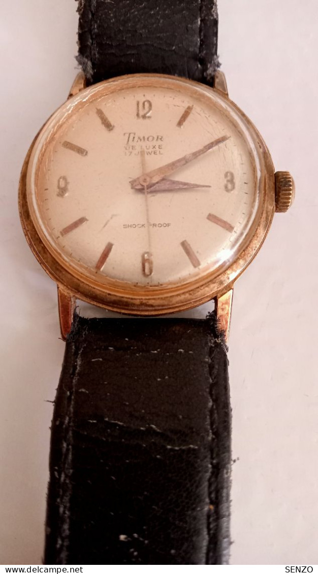 MONTRE MECANIQUE TIMOR FONCTIONNE - Relojes Ancianos