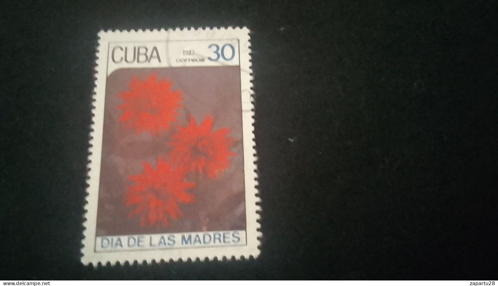 CUBA- 1980-90   30  C.     DAMGALI - Used Stamps