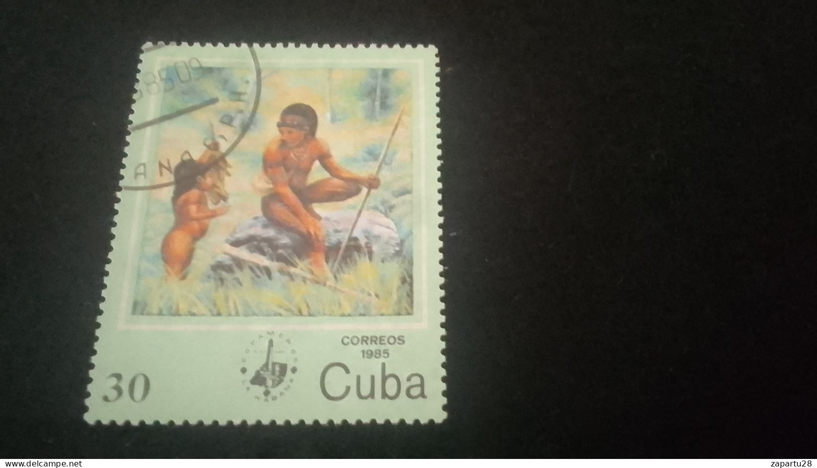 CUBA- 1980-90   30  C.     DAMGALI - Used Stamps