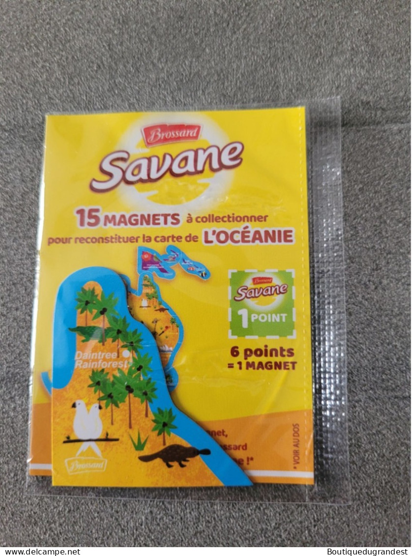 Magnet Brossard Savane Océanie Rainforest Neuf - Publicitaires