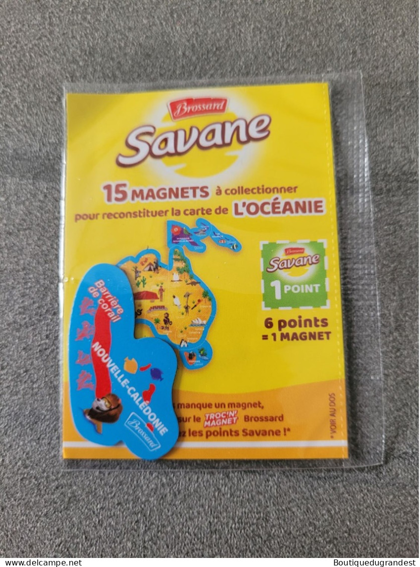 Magnet Brossard Savane Océanie Nouvelle Calédonie Neuf - Publicidad
