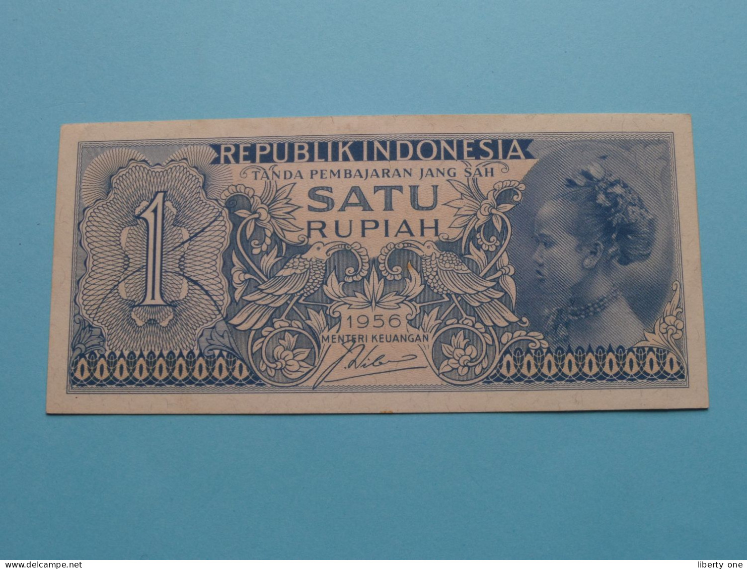 1 Satu Rupiah ( 1956 ) Republik Indonesia ( For Grade, Please See SCANS ) XF ! - Indonesien