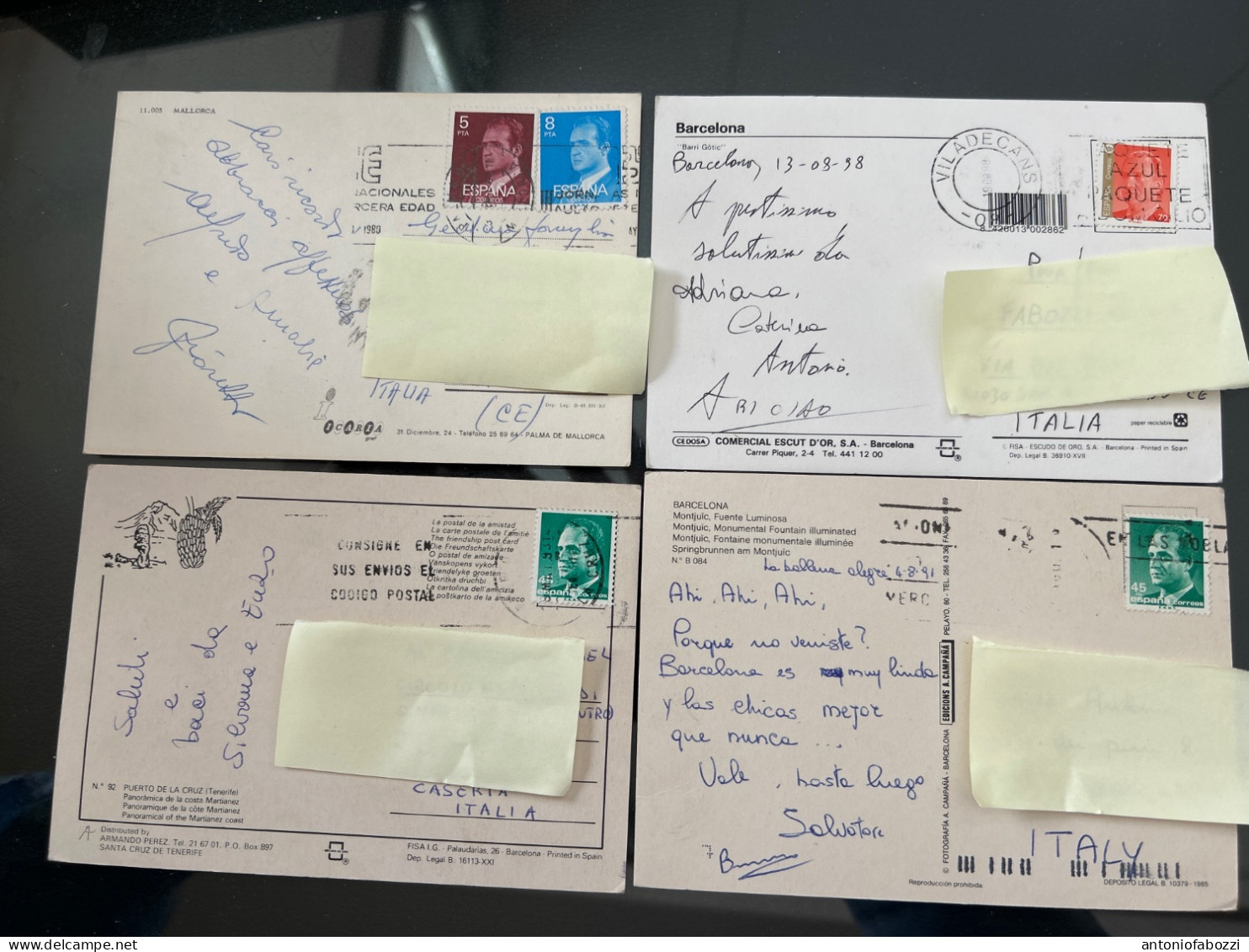 Interessante Selezione Di Cartoline Affrancate (viaggiate) In Ottimo Stato (vedi Foto), Ottime Anche Per Storia Postale - Collezioni E Lotti