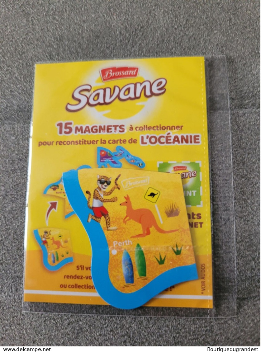 Magnet Brossard Savane Océanie Perth Neuf - Advertising