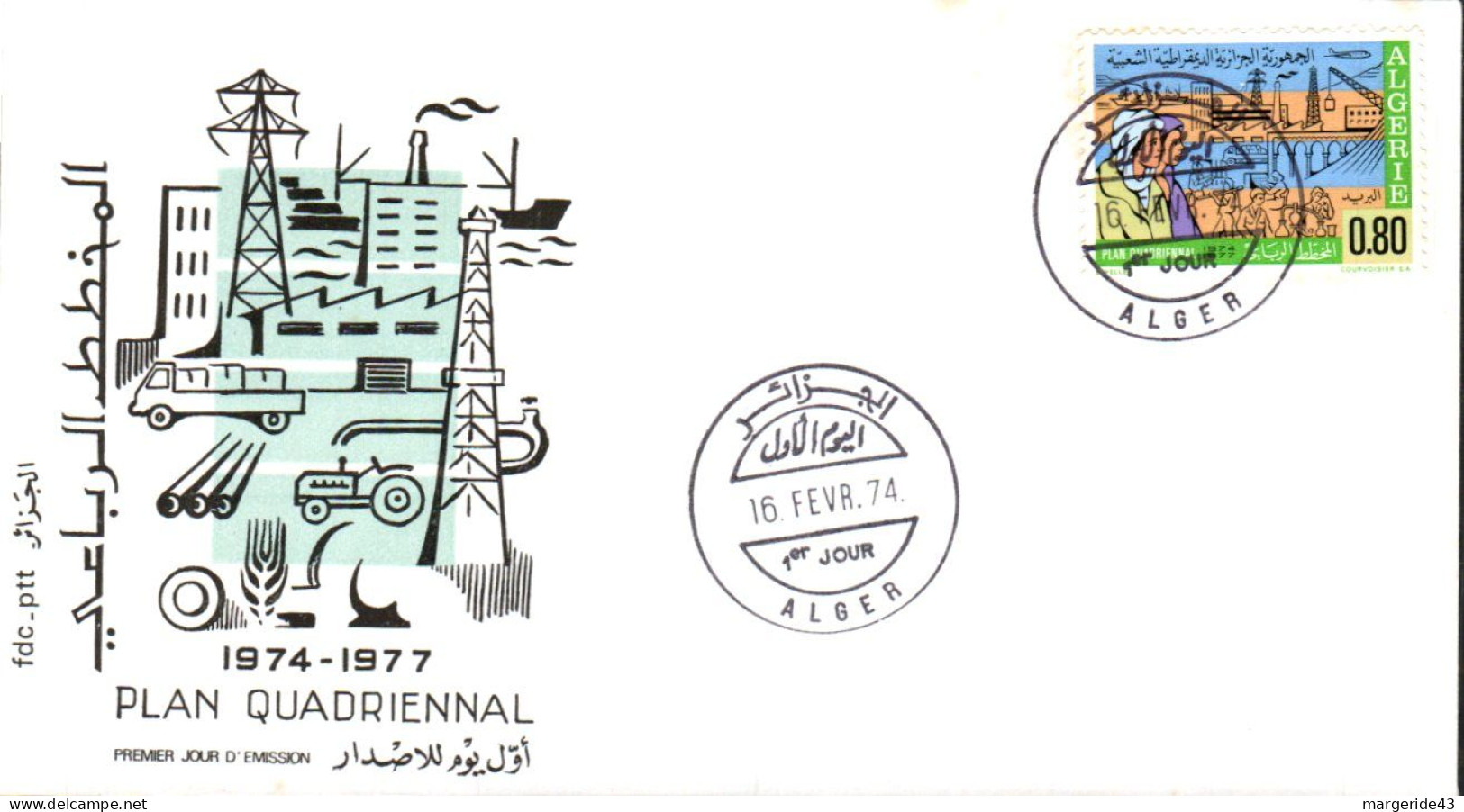 ALLEMAGNE RDA DDR LOT DE 81 FDC  TOUS DIFFERENTS