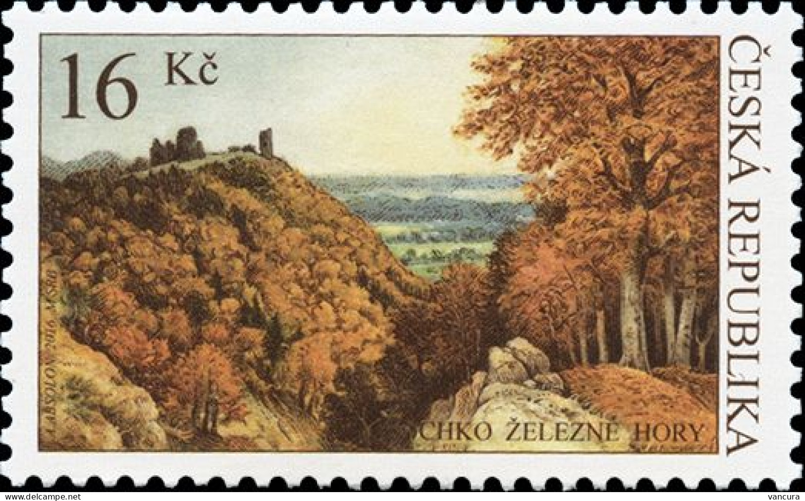 ** 905 Czech Republic Protected Lanscape Area Zelezne Hory 2016 Eisengebirge Iron Mountains - Altri & Non Classificati