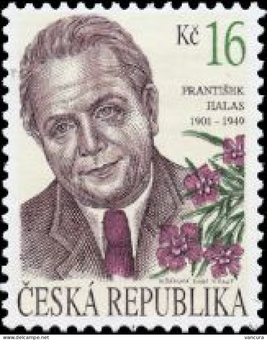 ** 294 Czech Republic Frantisek Halas, Poet 2001 - Nuevos