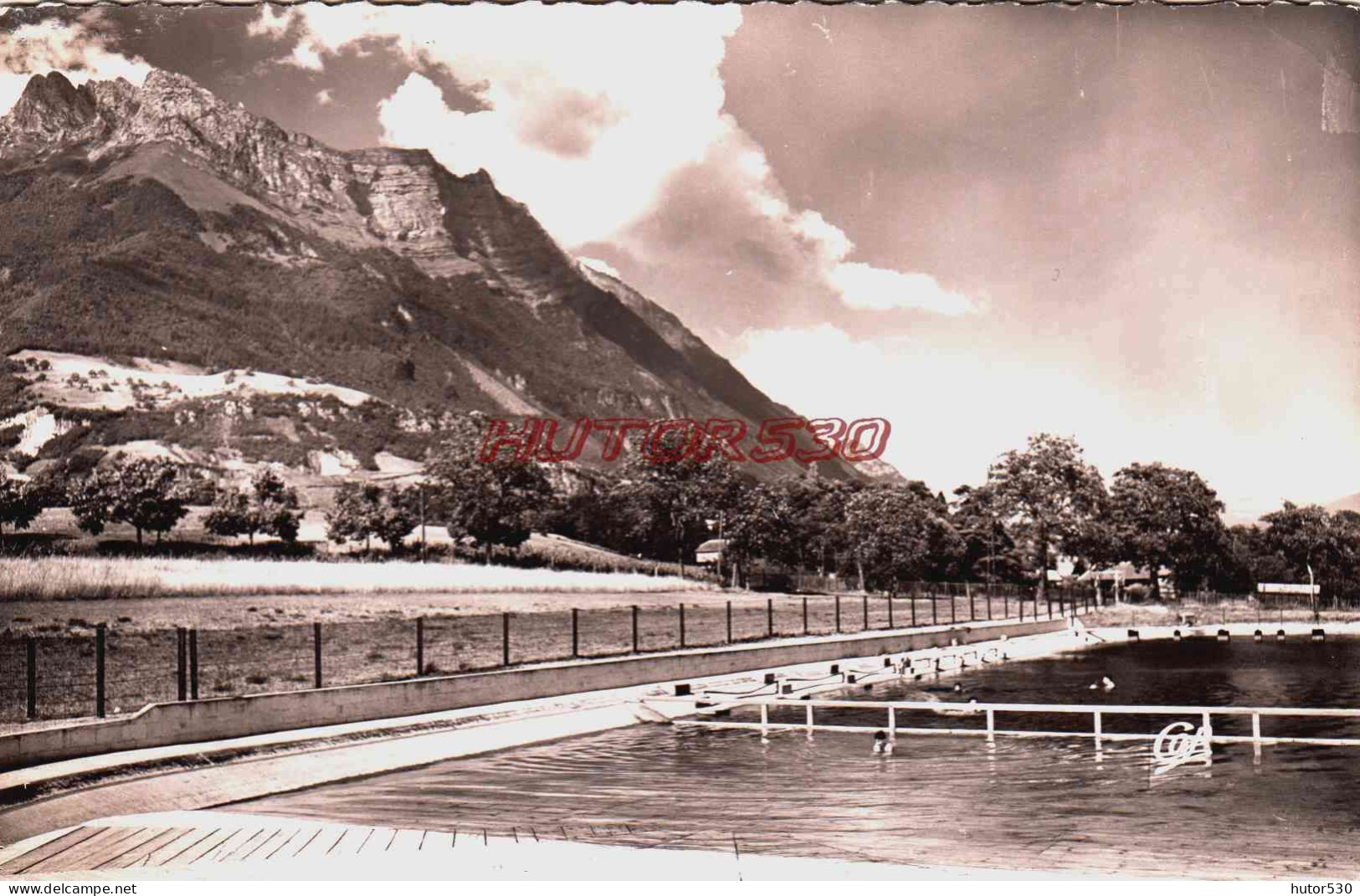 CPSM SAINT PIERRE D'ALBIGNY - SAVOIE - LA PISCINE - Saint Pierre D'Albigny