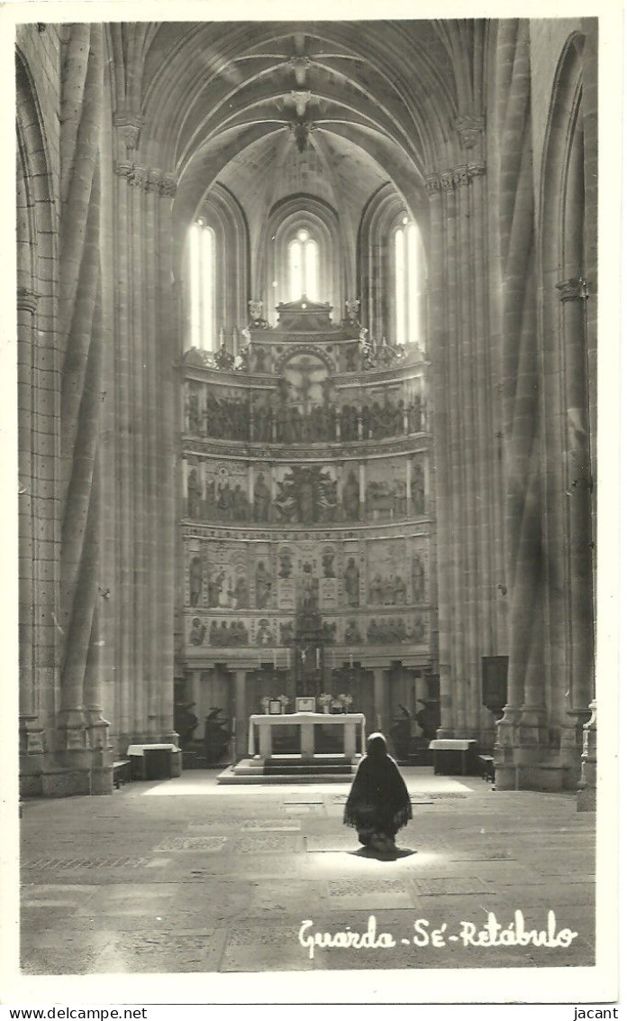 Portugal - Guarda - Sé - Retabulo - Ed. Foto Herminios - Guarda