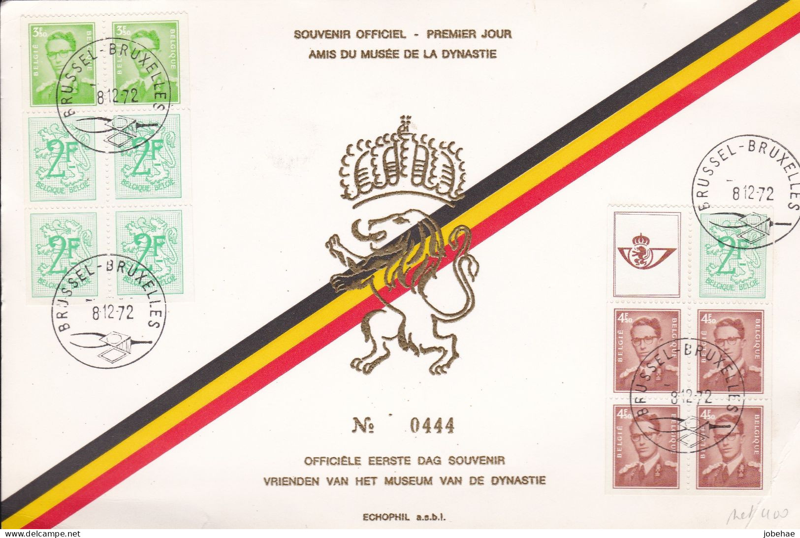 Belgie YT° 1257-1659h - Documenti Commemorativi