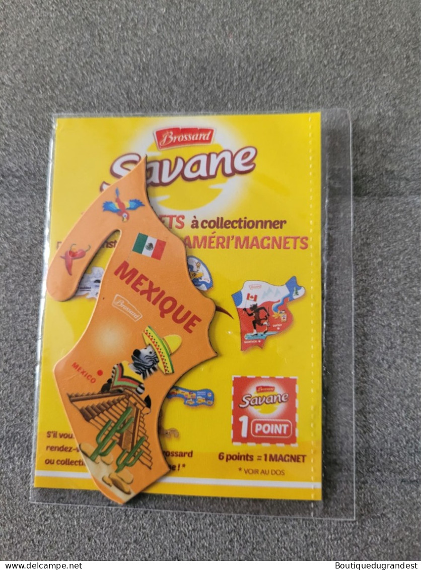 Magnet Brossard Savane Amérique Mexique Neuf - Publicidad