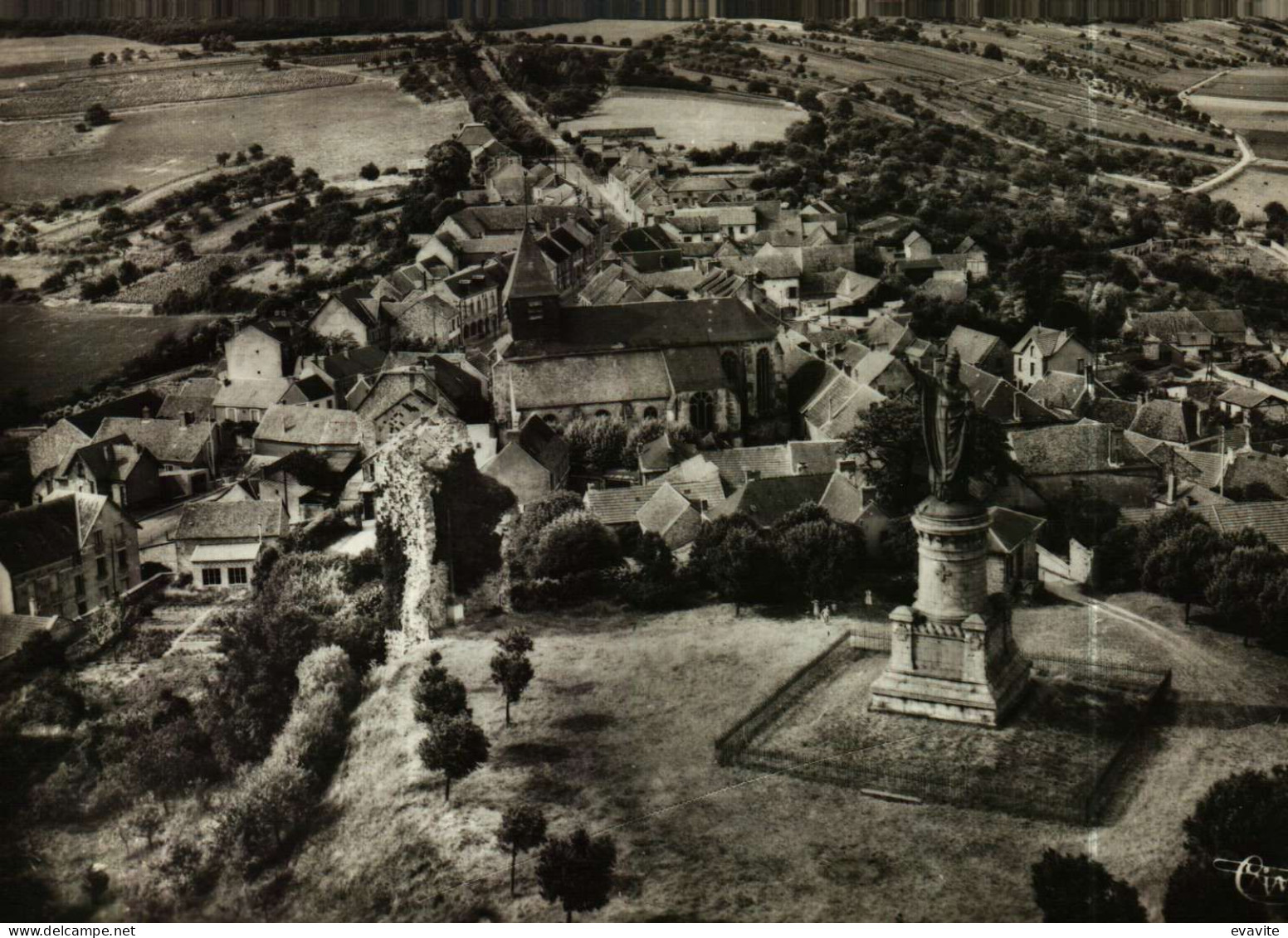 CPSM Dentelée  GF (51)     CHATILLON-sur-MARNE   Vue Générale - Châtillon-sur-Marne