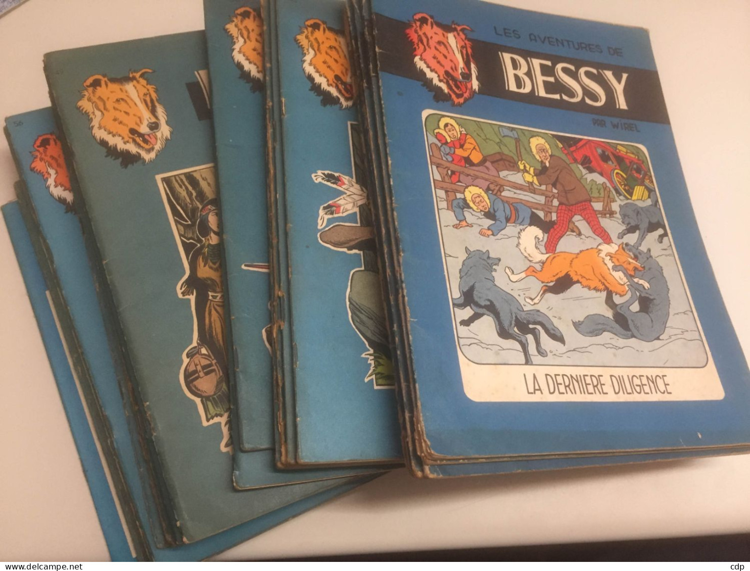 Lot 34 Bandes Dessinées BESSY - Lotti E Stock Libri